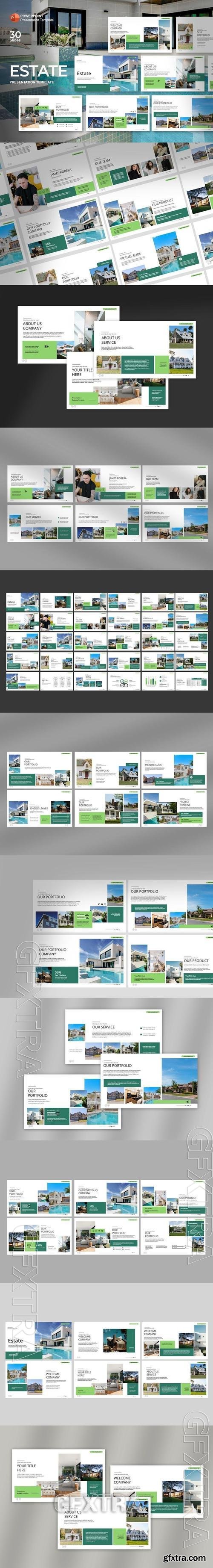 Real Estate Powerpoint Template 4CPXPQ6