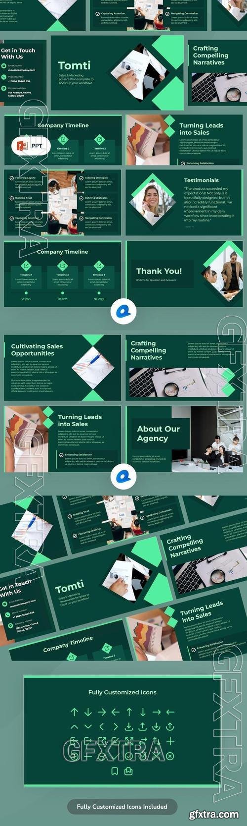 Tomti - Sales & Marketing Power Point Template FHPVUKL