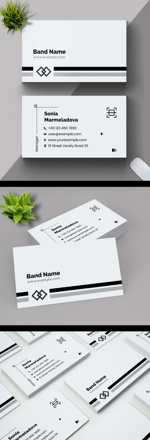 Business Card Layout