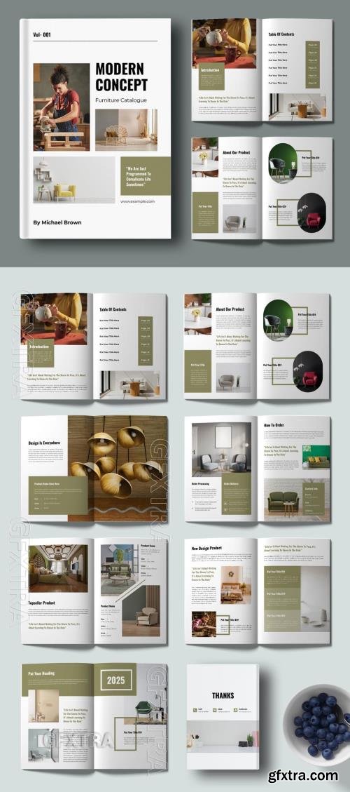 Furniture Catalogue Template Layout 739429680