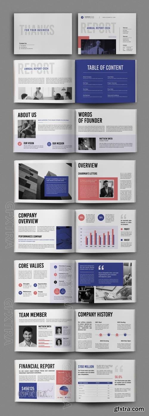 Company Annual Report Layout 735682499