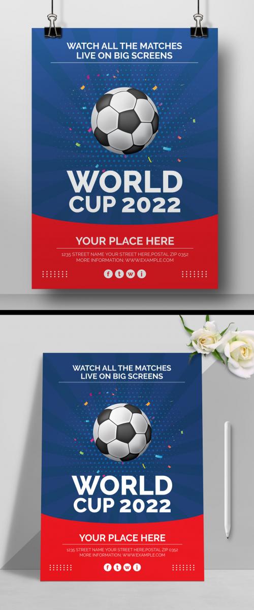 World Cup 2022 Live Now Poster