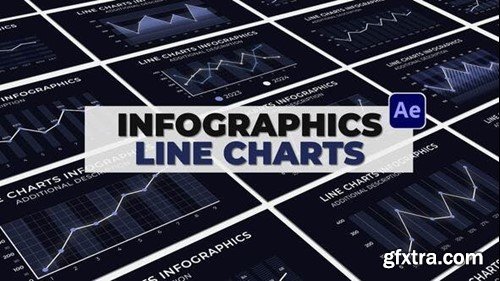 Videohive Infographics Line Charts 51872674