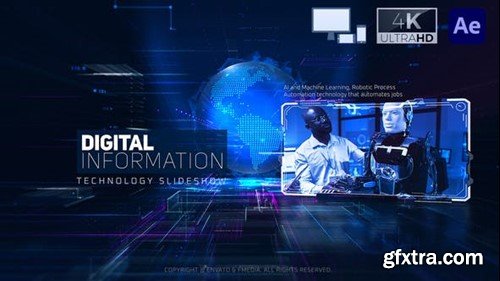 Videohive Digital Information Technology Slideshow 51873965