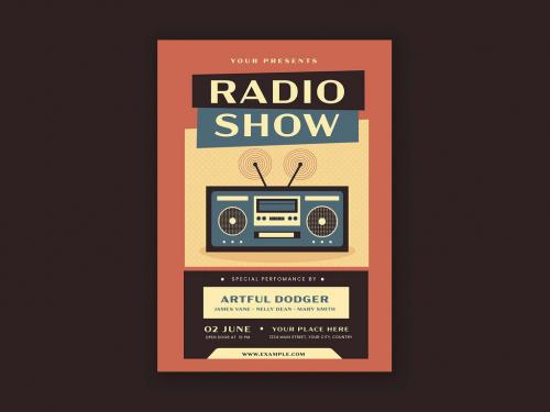 Radio Show Flyer