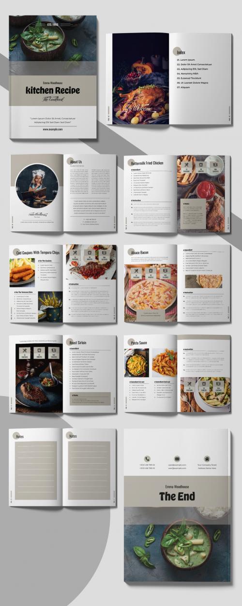 Cookbook Layout Design