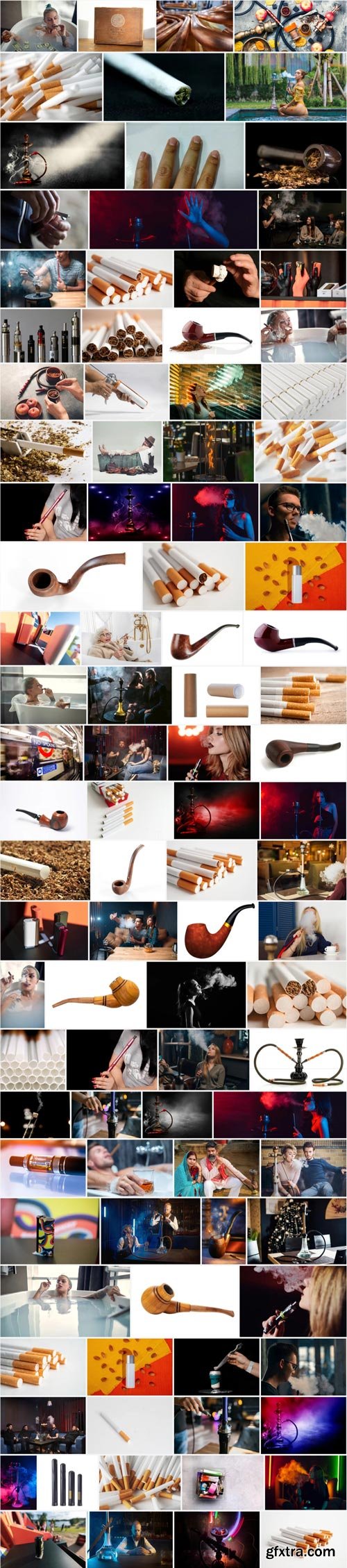 Amazing Photos, Cigars and Tube for Smoking 100xJPEG