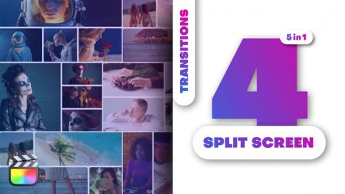 Videohive - Multiscreen Transitions | Split Screen - 51737977