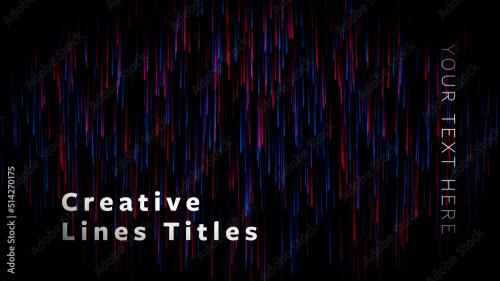 Creative Lines Titles