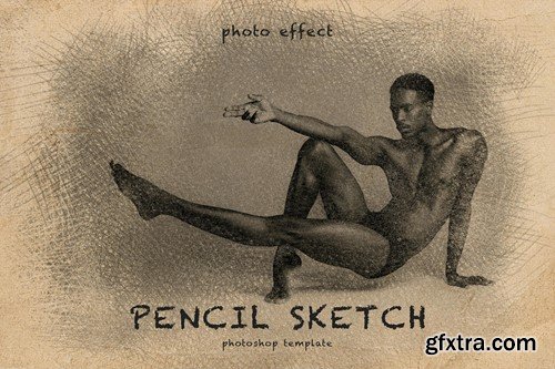 Pencil Sketch Retro Hand Drawing Photo Effect 9H4RLZW