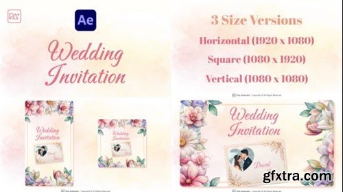 Videohive Wedding Invitation For After Effects 51915432