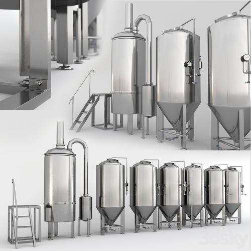 300 liters of beer varochnik CCT + (brewery)
