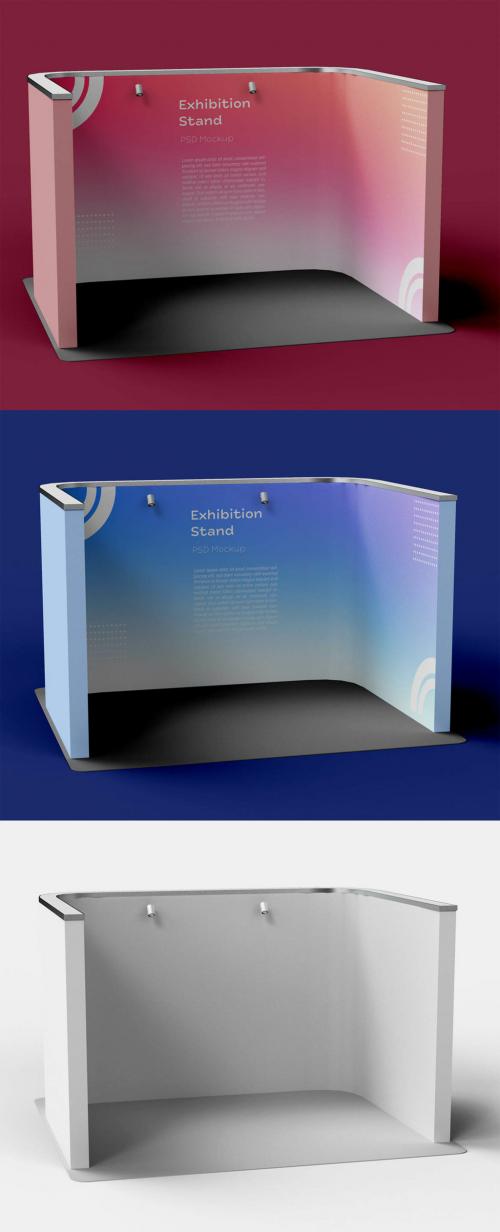 Exhibition Stand Layout Mockup