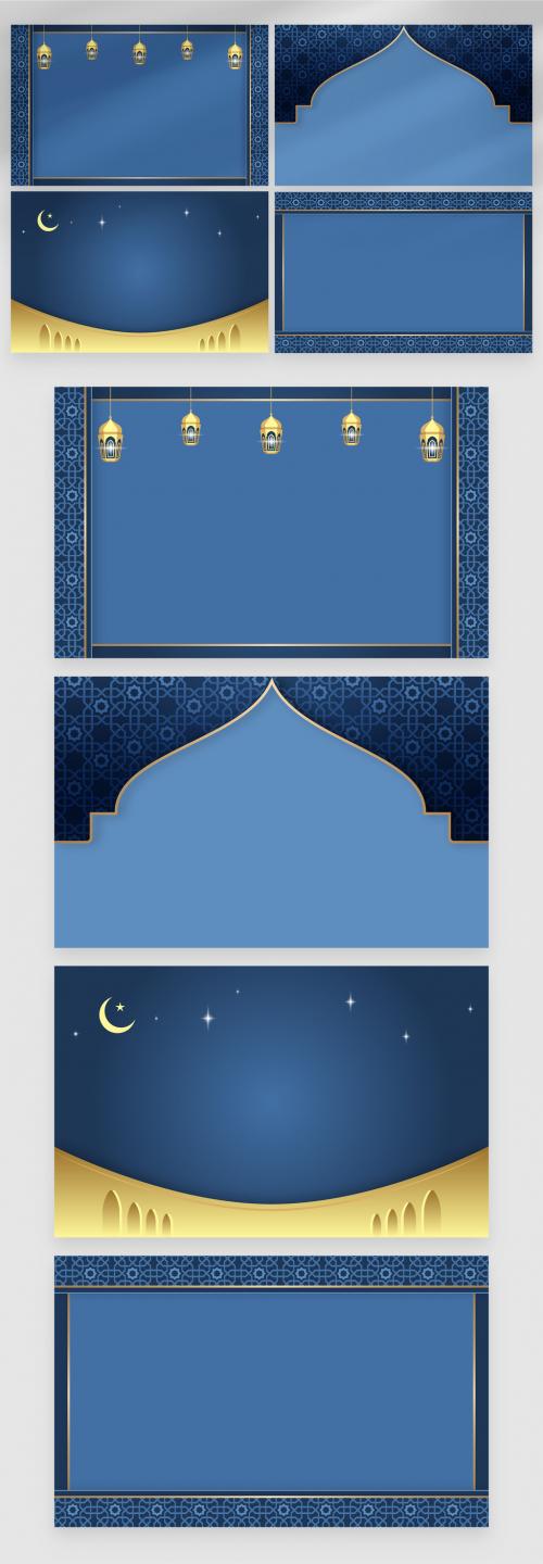 Islamic Muslim Eid Ramadan Backgrounds