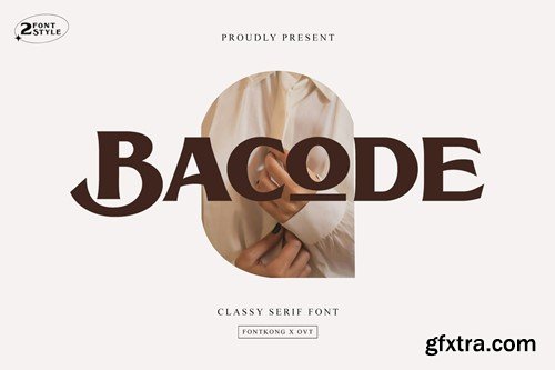Bacode - Classy Serif Font ETD9J8Z