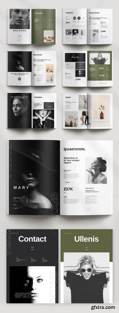 Brochure Template Layout 723771322