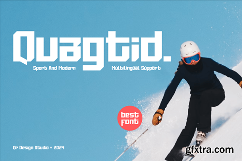 Quagtid - Sport & Logo Font A2T5WB4