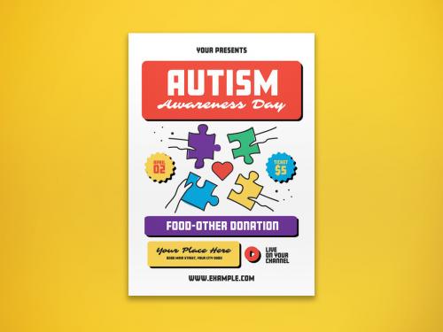 World Autism Awareness Day Flyer
