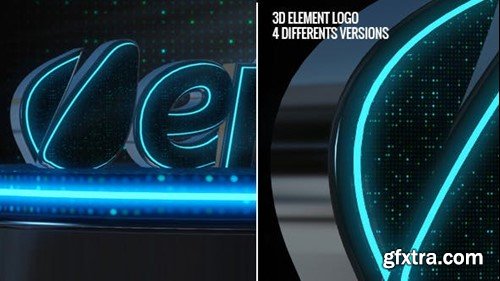 Videohive 3D Neon Logo 6525640