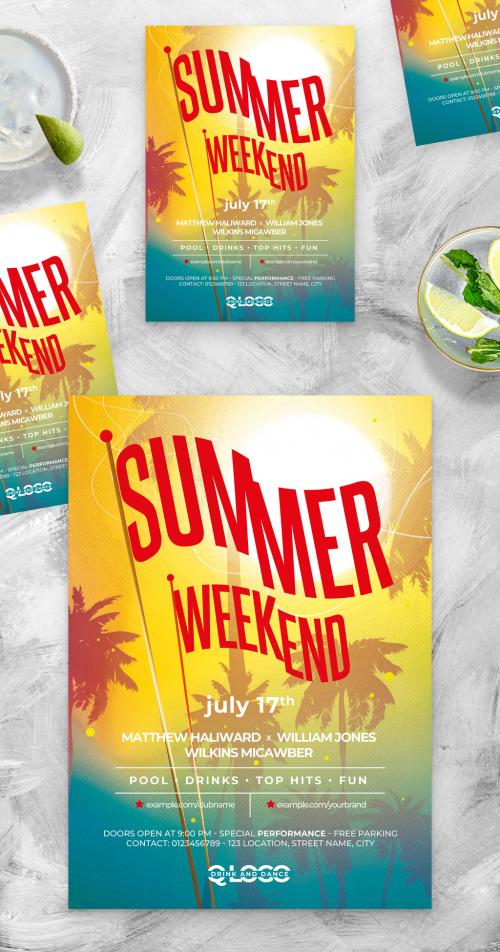 Summer Vibes Flyer Poster