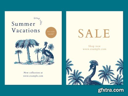 Editable Summer Sale Poster Layout