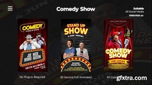 Videohive Comedy Show Instagram Reels 51906216