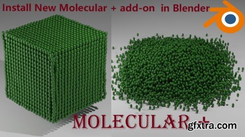 Molecular+ v1.15.5 for Blender