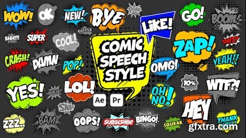 Videohive Comic Speech Style 51970751