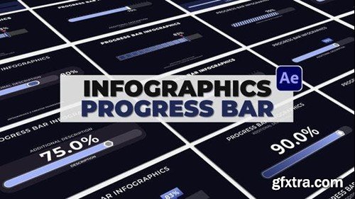 Videohive Infographics Progress Bars 51994033