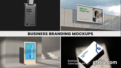 Videohive Business Branding Mockups Promo 51957109