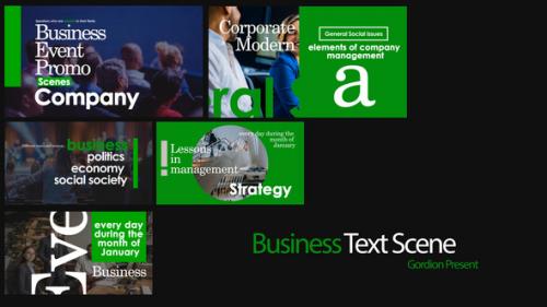 Videohive - Business Titles Scenes - 51849439