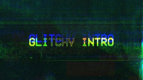 Videohive - Glitchy Intro Mogrt - 51832923