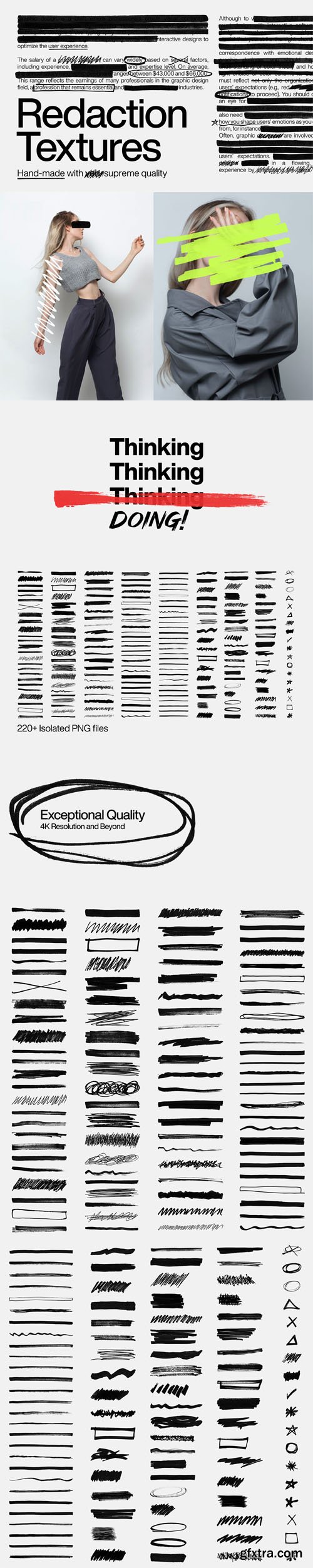 Redaction Textures Pack