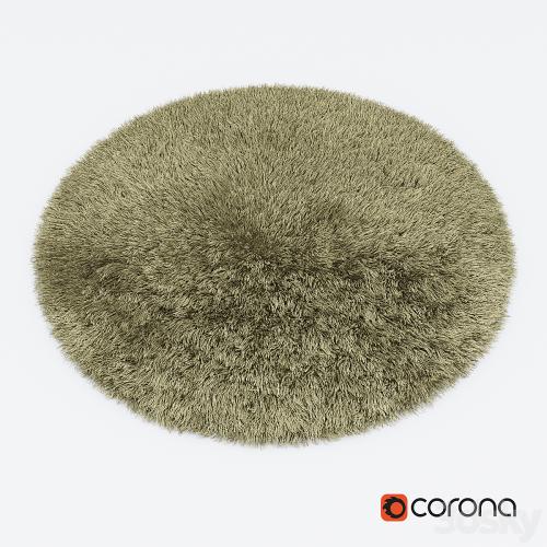 Carpet Snow H265-beige round