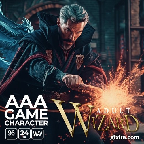 Epic Stock Media AAA Game Character Adult Wizard