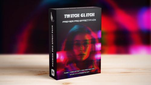 Videohive - Twitch Glitch Wipe Transitions for Premiere Pro - 51901093