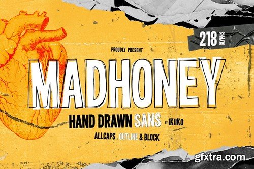 Madhoney - Hand Drawn Sans W45UZ5L