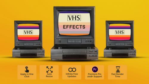 Videohive - VHS Effects for Premiere Pro - 51921324