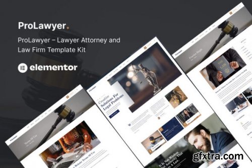 Themeforest - Prolawyer - Lawyer and Law Firm Elementor Kit 51092797 v1.0.0 - Nulled