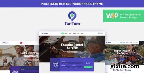 Themeforest - TanTum | Car, Scooter, Boat & Bike Rental Services WordPress Theme 24757667 v1.1.10 - Nulled