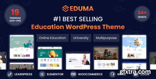 Themeforest - Eduma - Education WordPress Theme 14058034 v5.4.6 - Nulled