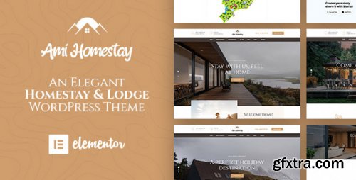 Themeforest - Ami Homestay - Hotel Booking WordPress Theme 24593153 v1.0.13 - Nulled