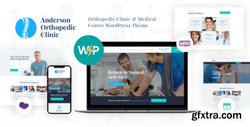 Themeforest - Anderson | Orthopedic Clinic WordPress Theme 20329008 v1.4.0 - Nulled