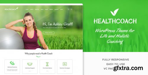 Themeforest - Health Coach - Personal Trainer WordPress theme 12851250 v3.2 - Nulled