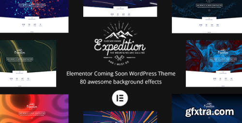Themeforest - Expedition - Elementor Coming Soon WordPress Theme 20363614 v4.0.0 - Nulled