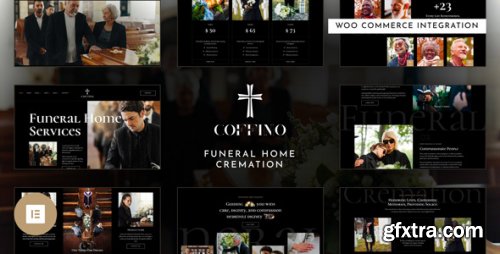 Themeforest - Coffino - Funeral Home Services & Cremation Elementor Pro Template Kit 51707571 v1.0.0 - Nulled
