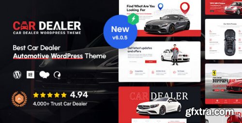 Themeforest - Car Dealer - Automotive Responsive WordPress Theme 20213334 v6.0.5 - Nulled