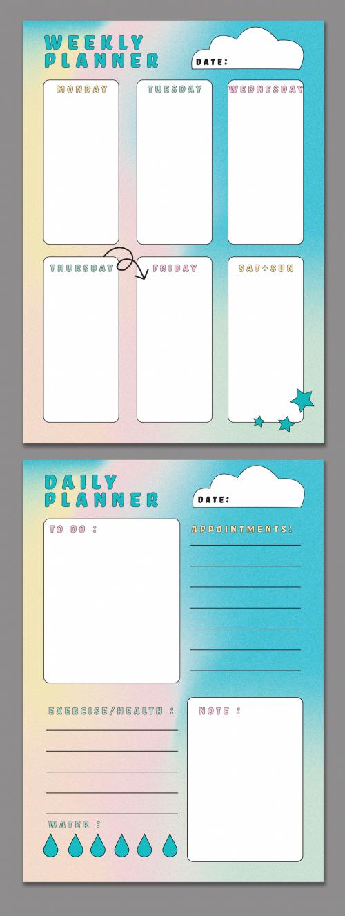 Pop Weekly and Daily Planner
