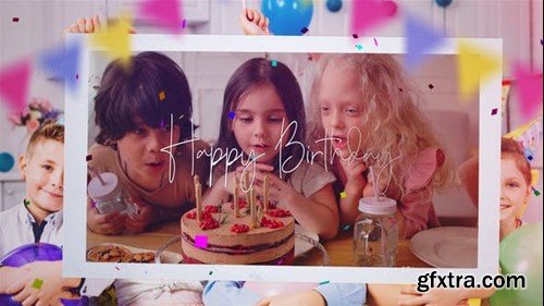 Videohive Photo Slideshow - Happy Birthday! 50932648
