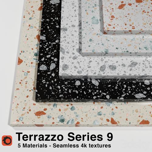 Terrazzo - Series 9 (5 Seamless Materials)